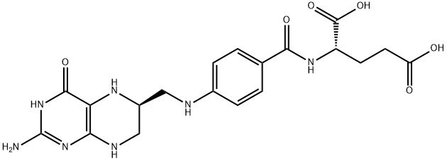 (S)-N-[4-[[(2-AMino-1,4,5,6,7,8-hexahydro-4-oxo-6-pteridinyl)Methyl]aMino]benzoyl]-L-glutaMic Acid 结构式