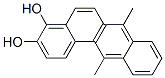 7,12-DIMETHYLBENZ(A)ANTHRACENE-3,4-DIOL 结构式