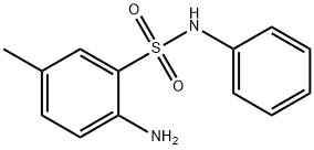 4-amino-N-phenyltoluene-3-sulphonamide 结构式