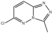 6-氯-3-甲基[1,2,4]三唑并[4,3-B]哒嗪 结构式