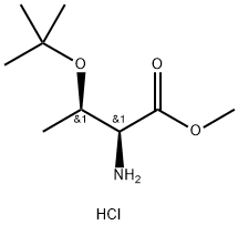 H-THR(TBU)-OME盐酸盐 结构式