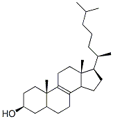 Cholest-8-en-3-ol,(3.beta. 结构式