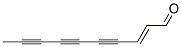 (E)-2-Decene-4,6,8-triyn-1-al 结构式