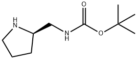 (R)-2-BOC-氨甲基吡咯烷 结构式