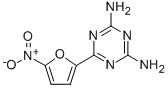 S-TRIAZINE,4,6-DIAMINO-2-(5-NITRO-2-FURYL)- 结构式