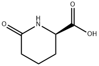 D-6-氧代哌啶-2-甲酸 结构式