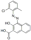 4-[(2-chloro-6-methylphenyl)azo]-3-hydroxy-2-naphthoic acid 结构式