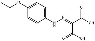 2-(4-Ethoxyphenyl)hydrazonomalonic acid 结构式