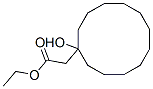 ethyl 1-hydroxycyclododecaneacetate 结构式