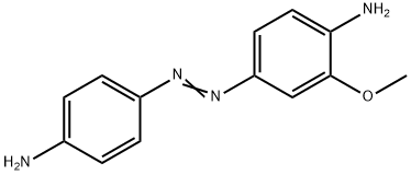 4-[(4-Aminophenyl)azo]-2-methoxybenzenamine 结构式