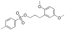 4-Methylbenzenesulfonic acid 3-(2,5-dimethoxyphenyl)propyl ester 结构式