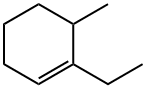 1-ethyl-6-methylcyclohexene 结构式