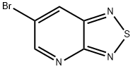 6-溴-[1,2,5]噻二唑并[3,4-B]吡啶 结构式