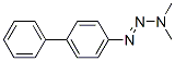 3,3-Dimethyl-1-(biphenyl-4-yl)triazene 结构式