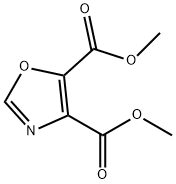 恶唑-4,5-二羧酸甲酯 结构式