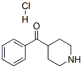 4-苯甲酰哌啶盐酸盐 结构式