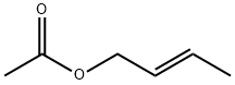 (E)-2-丁烯基乙酸酯 结构式