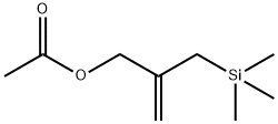 2-(三甲基硅甲基)烯丙基乙酸酯 结构式