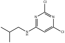 2,6-二氯-N-异丁基嘧啶-4-胺 结构式