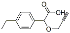 Benzeneacetic acid, 4-ethyl-alpha-(2-propynyloxy)- (9CI) 结构式