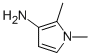 1H-Pyrrol-3-amine,1,2-dimethyl-(9CI) 结构式
