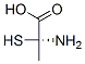 Alanine, 2-mercapto- (9CI) 结构式