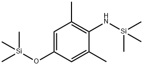 N-[2,6-Dimethyl-4-[(trimethylsilyl)oxy]phenyl]-1,1,1-trimethylsilanamine 结构式