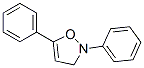 Dihydro-2,5-diphenylisoxazole 结构式