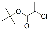 2-Chloropropenoic acid 1,1-dimethylethyl ester 结构式