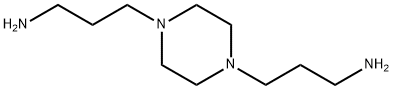 1,4-双(3-氨基丙基)哌嗪 结构式