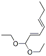 2,4-Heptadienal diethyl acetal 结构式