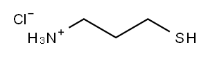 3-氨基丙硫醇盐酸盐 结构式