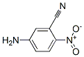 5-氨基-2-硝基苯甲腈 结构式