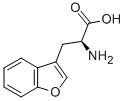 S-B-(3-苯并呋喃基)-丙氨酸 结构式