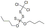 [(Trichloromethyl)dithio]thiophosphonic acid O,O-dibutyl ester 结构式