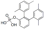 Phosphoric acid bis(2,5-dimethylphenyl)phenyl ester 结构式