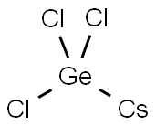 CESIUM TRICHLOROGERMANATE 结构式