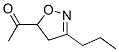 Ethanone, 1-(4,5-dihydro-3-propyl-5-isoxazolyl)- (9CI) 结构式