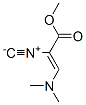 3-(二甲基氨基)-2-异氰基-2-丙烯酸甲酯 结构式