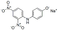 Sodium 4-[(2,4-dinitrophenyl)amino]phenolate 结构式