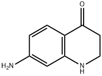 7-氨基-2,3-二氢喹啉-4(1H)-酮 结构式