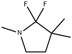 Pyrrolidine, 2,2-difluoro-1,3,3-trimethyl- (9CI) 结构式