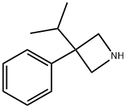 3-Isopropyl-3-phenylazetidine 结构式