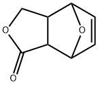 4,7-环氧-3A,4,7,7A-四氢异苯并呋喃-1(3H)-酮 结构式