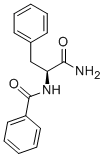 N-Α-苯甲酰基-L-苯丙氨酸酰胺 结构式
