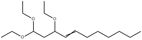 1,1,3-Triethoxy-4-undecene 结构式