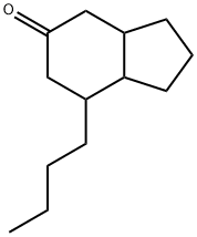 7-Butyloctahydro-5H-inden-5-one 结构式