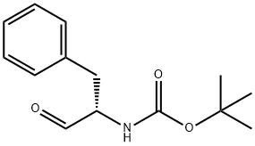 N-Boc-L-苯丙氨醛 结构式