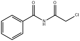 苯甲酰胺,N-(2-氯乙酰基)- 结构式