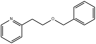 2-(2-(苄氧基)乙基)吡啶 结构式